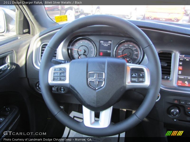 Billett Silver Metallic / Black 2011 Dodge Charger Rallye