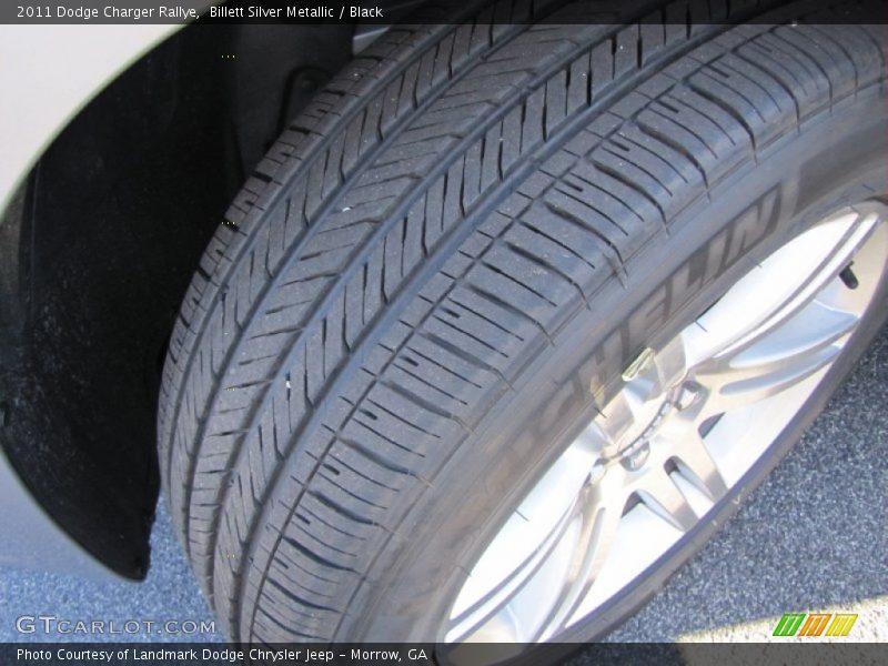 Billett Silver Metallic / Black 2011 Dodge Charger Rallye