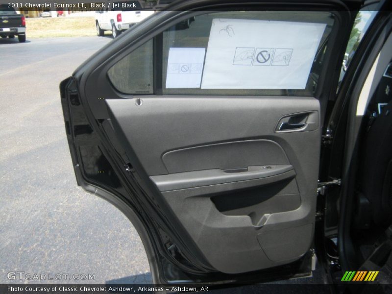 Black / Jet Black 2011 Chevrolet Equinox LT