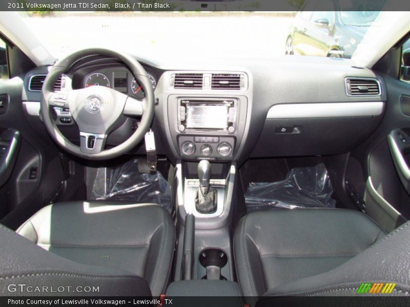 Black / Titan Black 2011 Volkswagen Jetta TDI Sedan