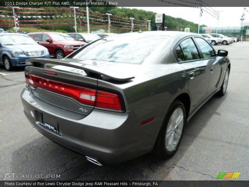Tungsten Metallic / Black 2011 Dodge Charger R/T Plus AWD