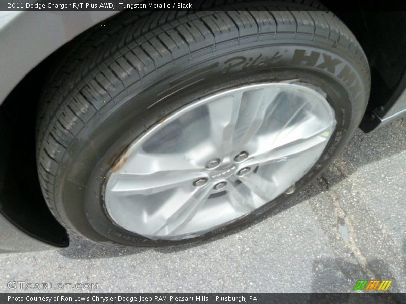 Tungsten Metallic / Black 2011 Dodge Charger R/T Plus AWD