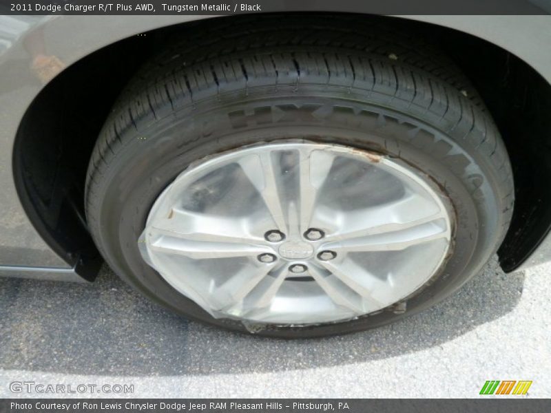 Tungsten Metallic / Black 2011 Dodge Charger R/T Plus AWD
