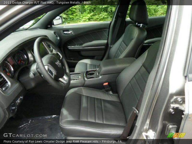  2011 Charger R/T Plus AWD Black Interior