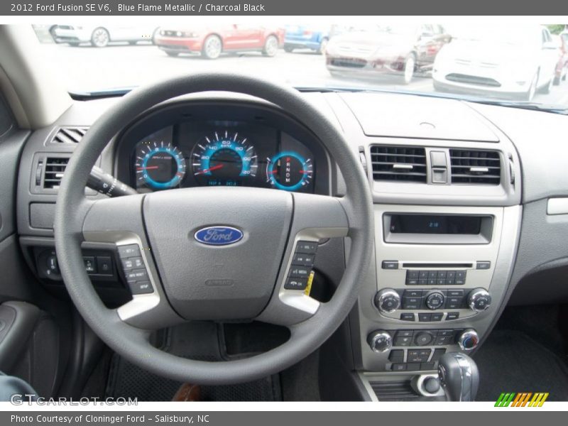 Dashboard of 2012 Fusion SE V6