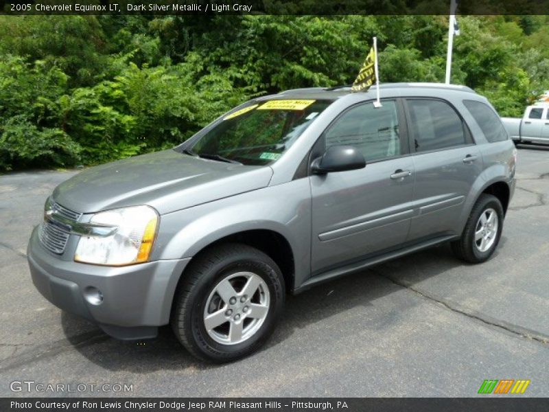 Dark Silver Metallic / Light Gray 2005 Chevrolet Equinox LT