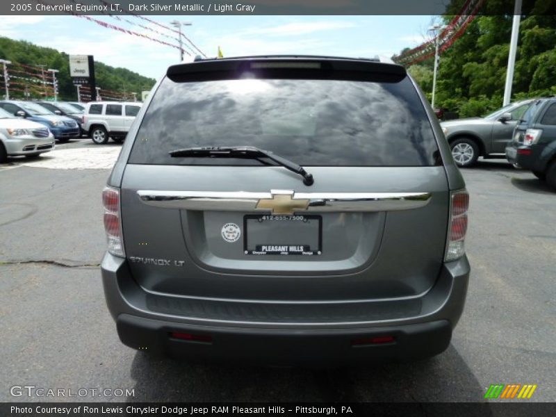 Dark Silver Metallic / Light Gray 2005 Chevrolet Equinox LT