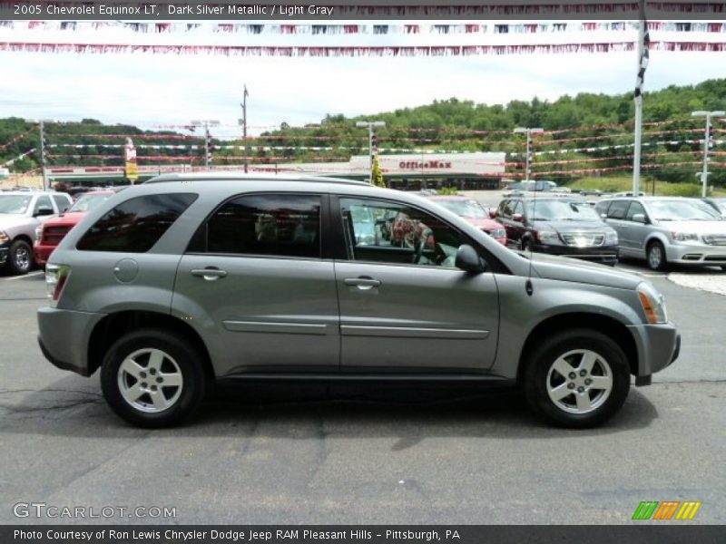 Dark Silver Metallic / Light Gray 2005 Chevrolet Equinox LT