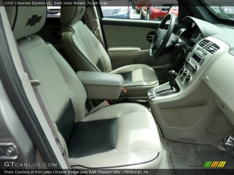Dark Silver Metallic / Light Gray 2005 Chevrolet Equinox LT