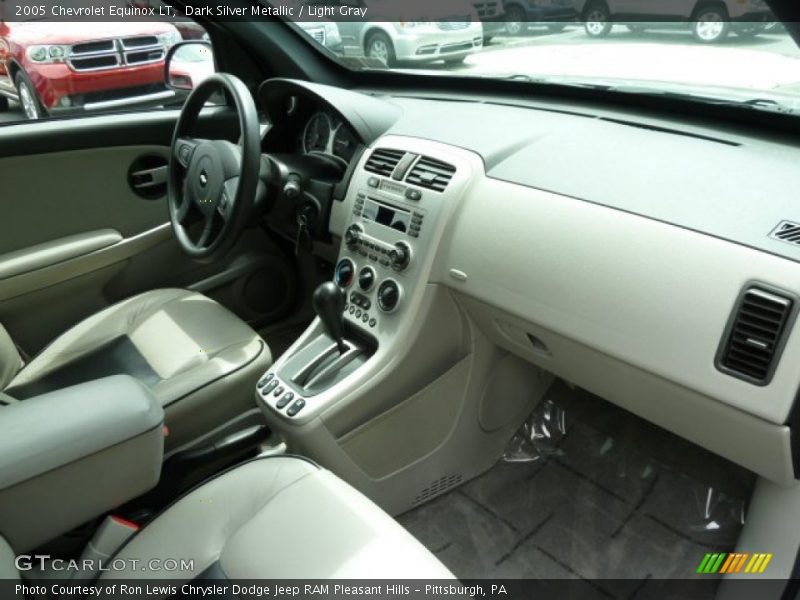 Dark Silver Metallic / Light Gray 2005 Chevrolet Equinox LT