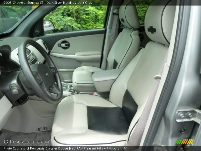 Dark Silver Metallic / Light Gray 2005 Chevrolet Equinox LT