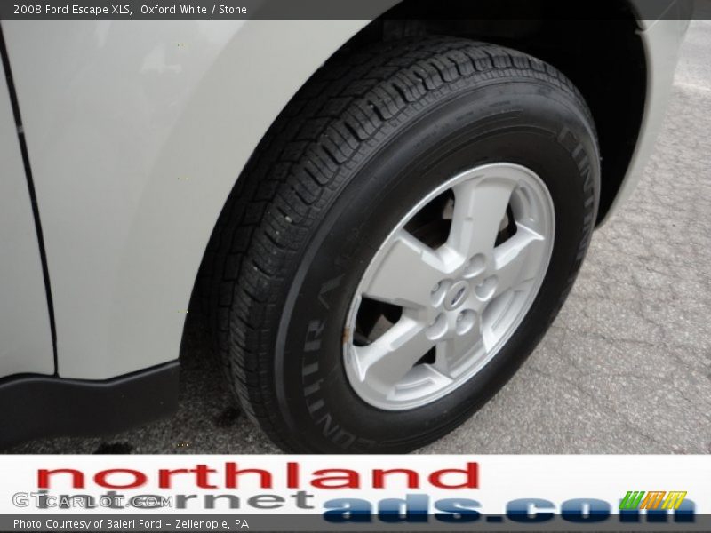 Oxford White / Stone 2008 Ford Escape XLS