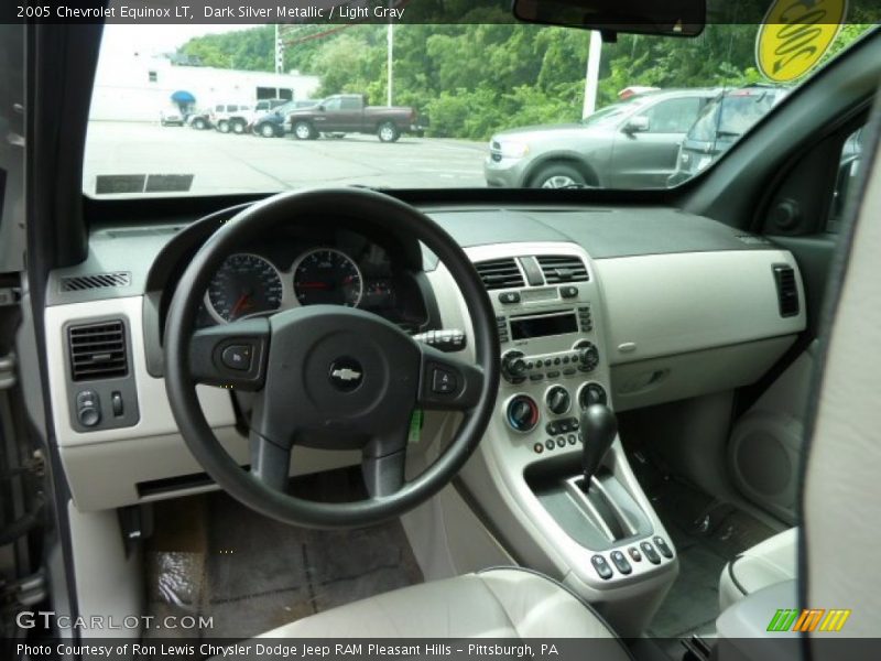 Dark Silver Metallic / Light Gray 2005 Chevrolet Equinox LT