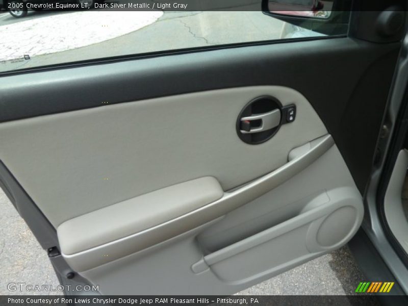 Dark Silver Metallic / Light Gray 2005 Chevrolet Equinox LT