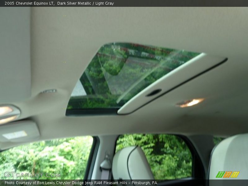 Dark Silver Metallic / Light Gray 2005 Chevrolet Equinox LT