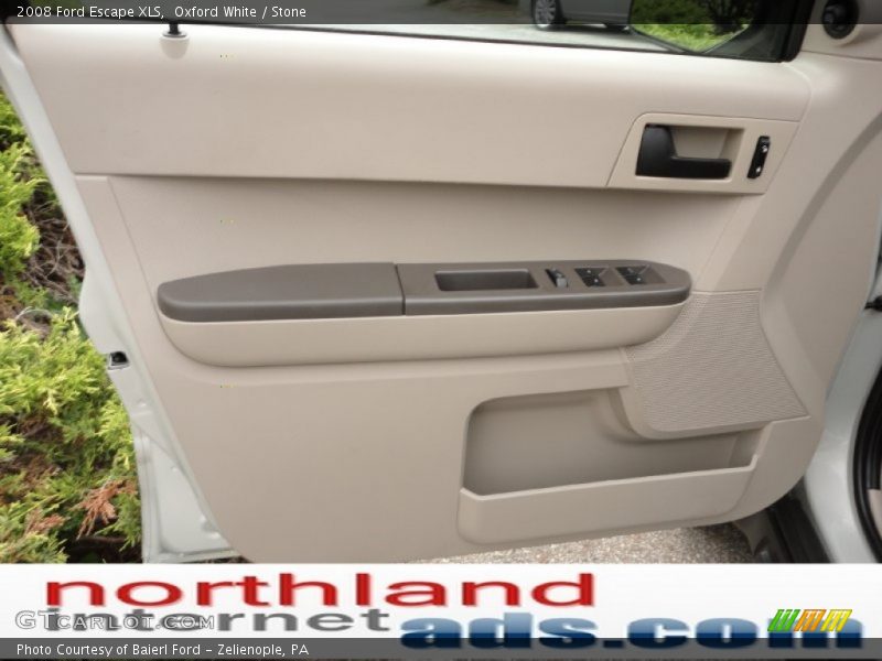 Oxford White / Stone 2008 Ford Escape XLS