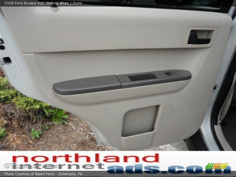 Oxford White / Stone 2008 Ford Escape XLS