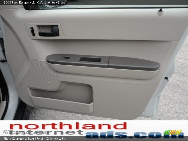 Oxford White / Stone 2008 Ford Escape XLS