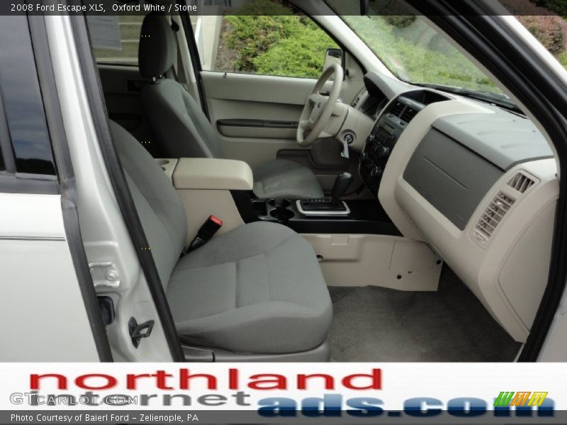 Oxford White / Stone 2008 Ford Escape XLS