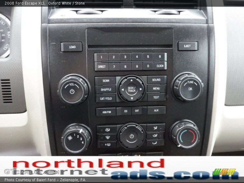 Oxford White / Stone 2008 Ford Escape XLS
