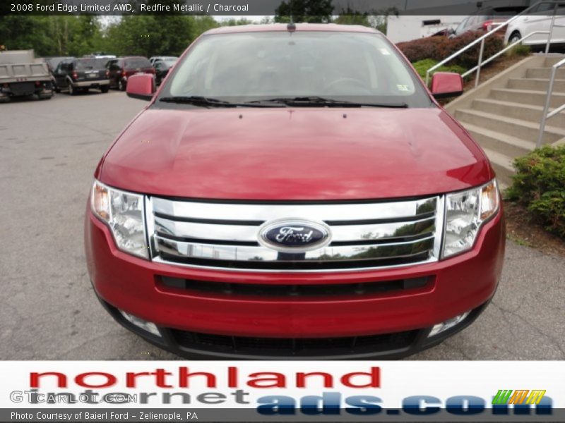 Redfire Metallic / Charcoal 2008 Ford Edge Limited AWD