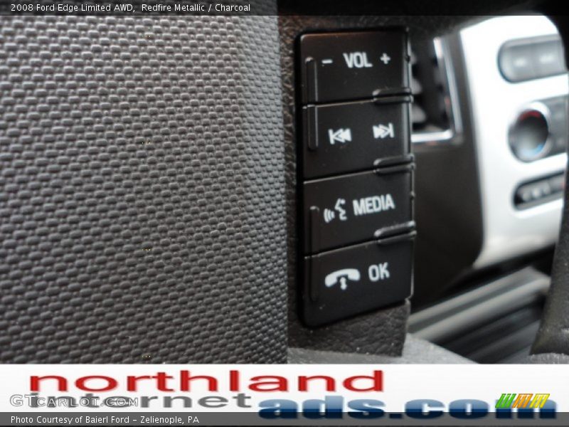 Redfire Metallic / Charcoal 2008 Ford Edge Limited AWD