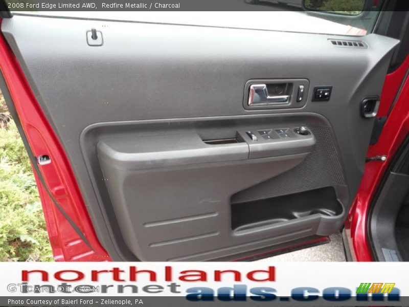 Redfire Metallic / Charcoal 2008 Ford Edge Limited AWD