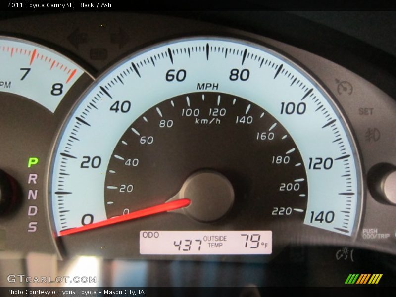 Black / Ash 2011 Toyota Camry SE