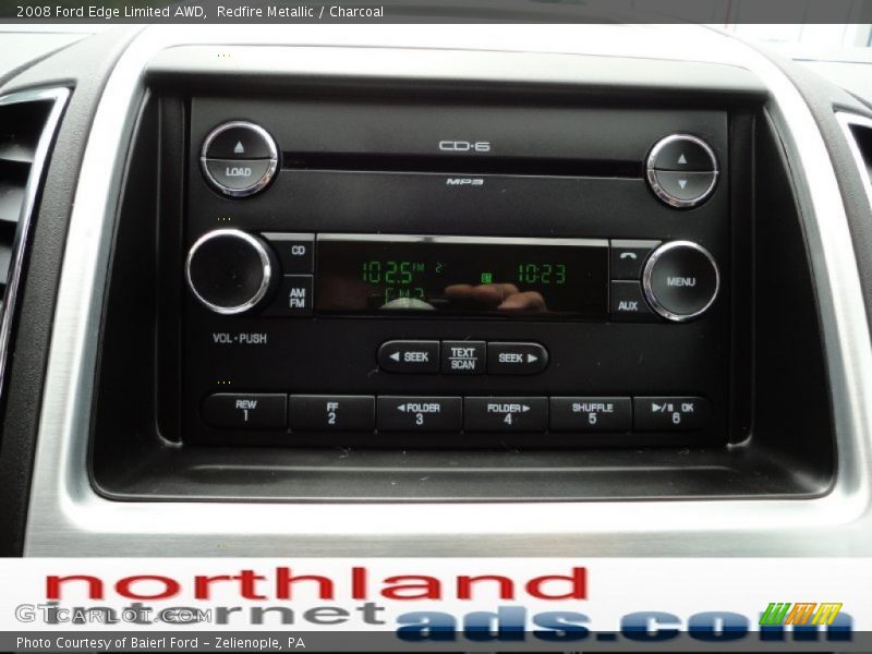 Redfire Metallic / Charcoal 2008 Ford Edge Limited AWD