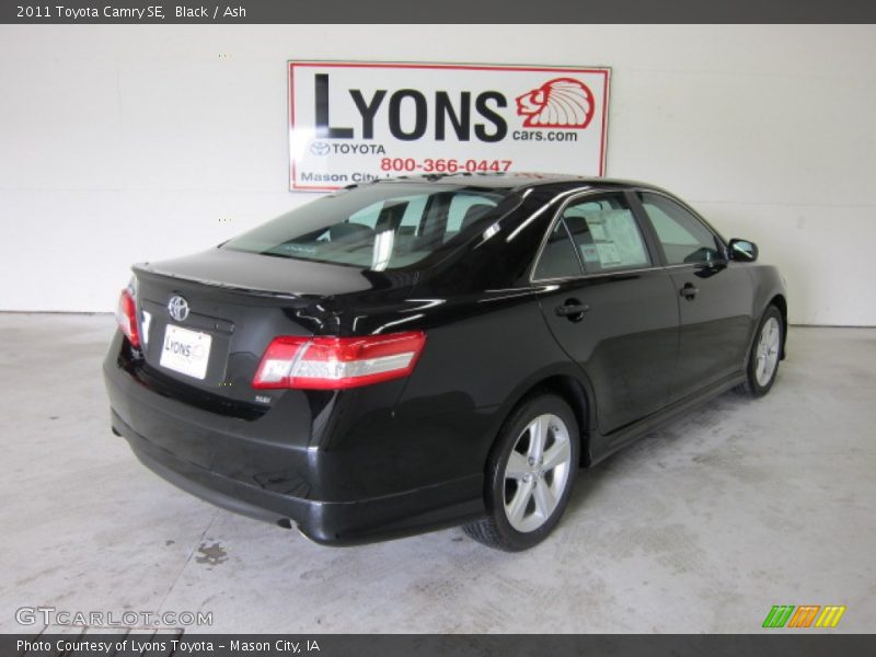 Black / Ash 2011 Toyota Camry SE