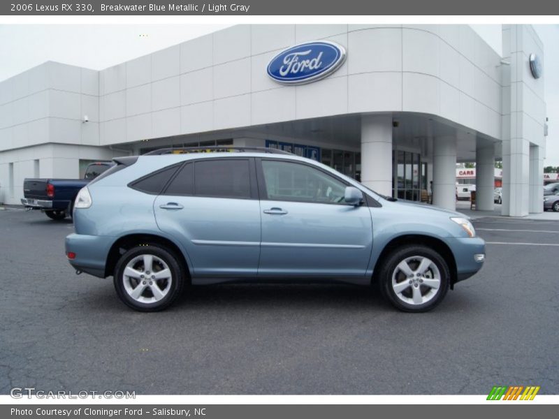 Breakwater Blue Metallic / Light Gray 2006 Lexus RX 330