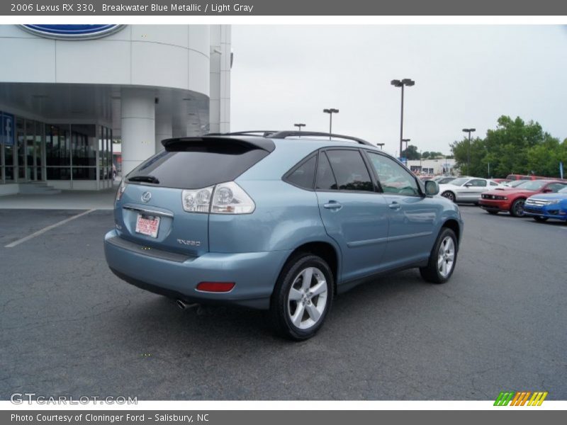 Breakwater Blue Metallic / Light Gray 2006 Lexus RX 330