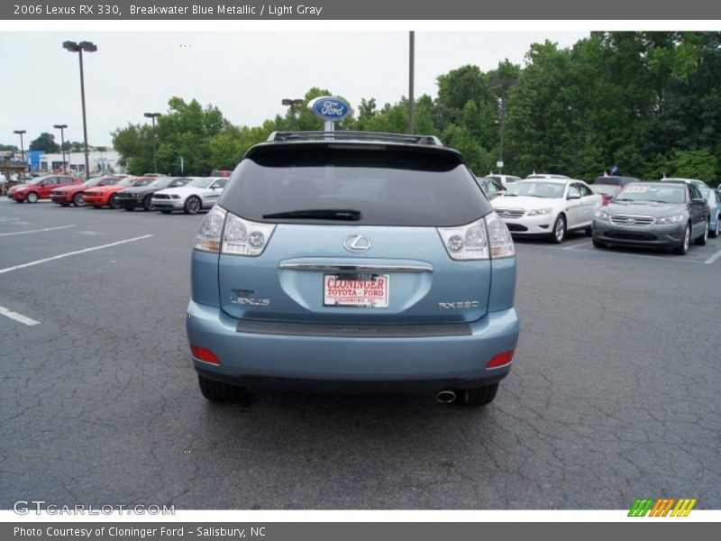 Breakwater Blue Metallic / Light Gray 2006 Lexus RX 330
