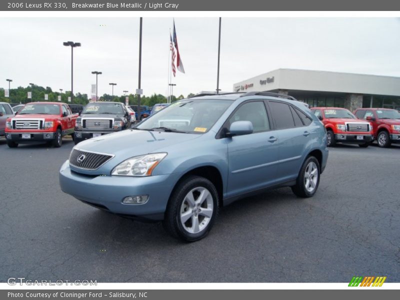Breakwater Blue Metallic / Light Gray 2006 Lexus RX 330
