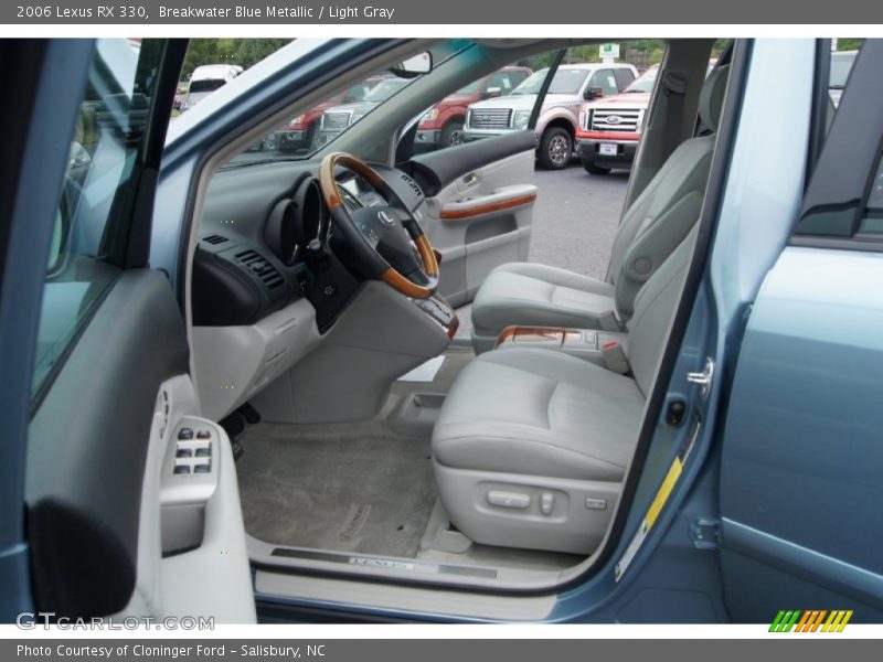 Breakwater Blue Metallic / Light Gray 2006 Lexus RX 330