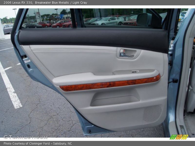 Breakwater Blue Metallic / Light Gray 2006 Lexus RX 330