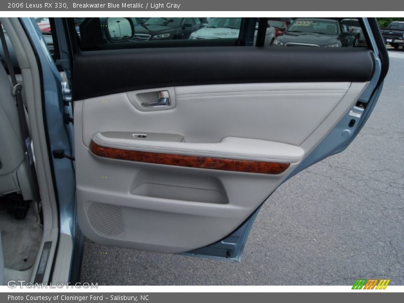 Breakwater Blue Metallic / Light Gray 2006 Lexus RX 330