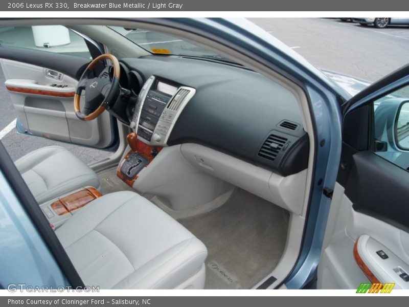 Breakwater Blue Metallic / Light Gray 2006 Lexus RX 330