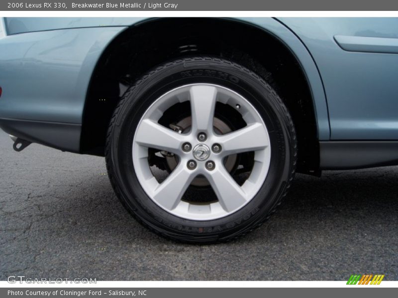 Breakwater Blue Metallic / Light Gray 2006 Lexus RX 330
