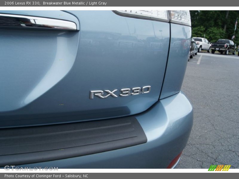 Breakwater Blue Metallic / Light Gray 2006 Lexus RX 330