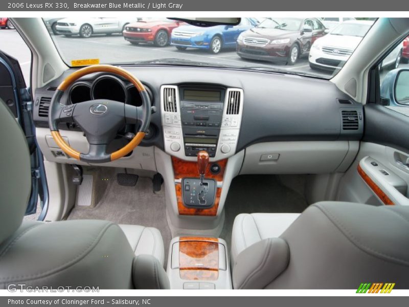 Breakwater Blue Metallic / Light Gray 2006 Lexus RX 330
