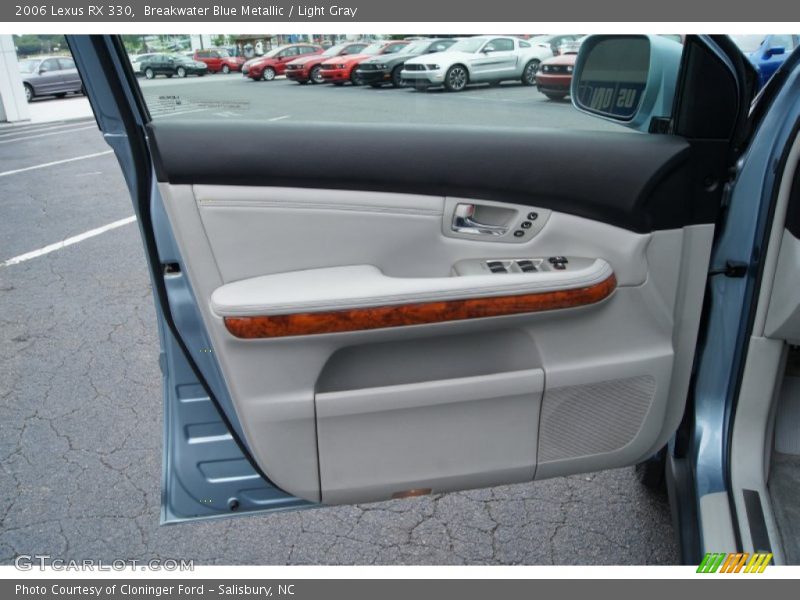 Breakwater Blue Metallic / Light Gray 2006 Lexus RX 330