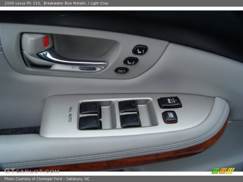 Breakwater Blue Metallic / Light Gray 2006 Lexus RX 330