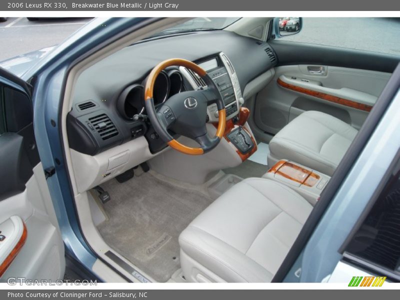 Breakwater Blue Metallic / Light Gray 2006 Lexus RX 330