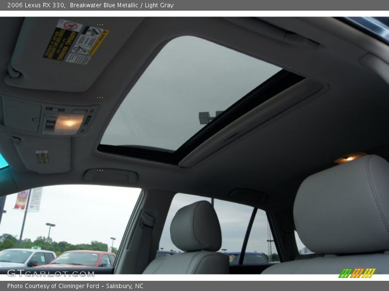 Breakwater Blue Metallic / Light Gray 2006 Lexus RX 330