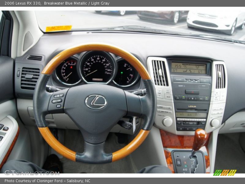 Breakwater Blue Metallic / Light Gray 2006 Lexus RX 330