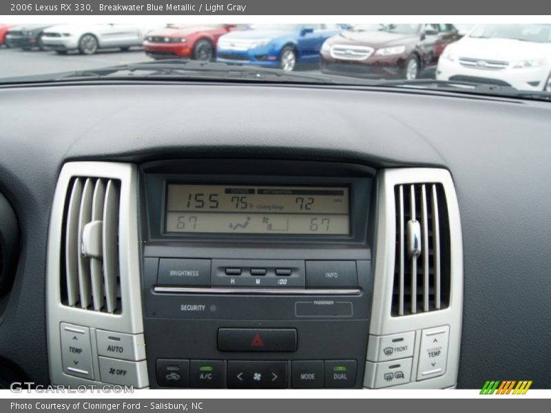 Breakwater Blue Metallic / Light Gray 2006 Lexus RX 330
