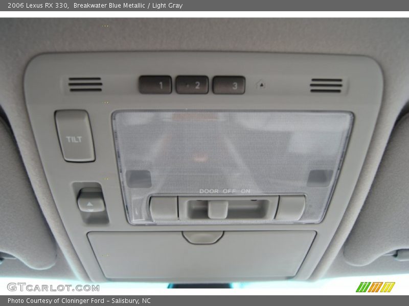Breakwater Blue Metallic / Light Gray 2006 Lexus RX 330