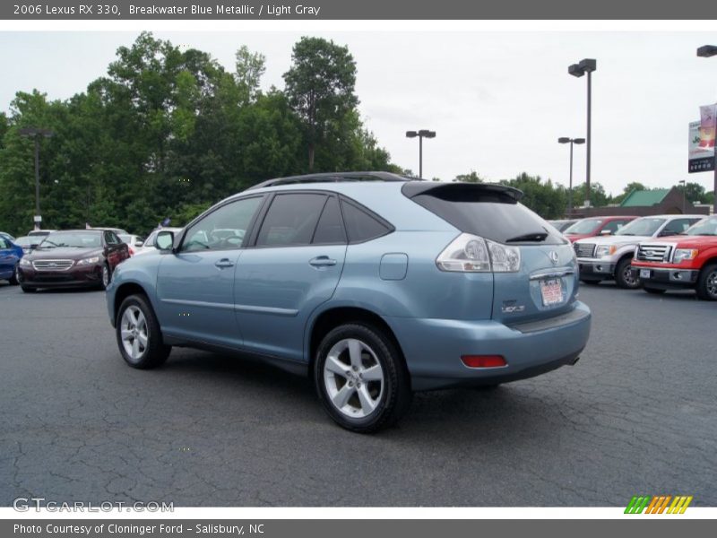 Breakwater Blue Metallic / Light Gray 2006 Lexus RX 330