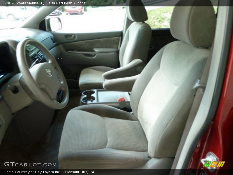 Salsa Red Pearl / Stone 2009 Toyota Sienna LE